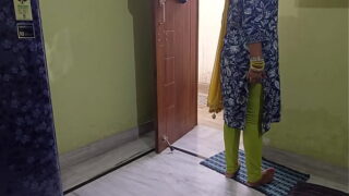 Desi House Maid With Horny Owner Standing Style Pussy Fucking Video