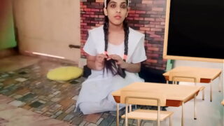 Indian Telugu Hot Collage BAbe Fucked Hard in Tuition Class Video